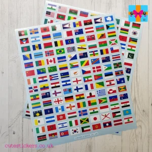 Country Flag Stickers